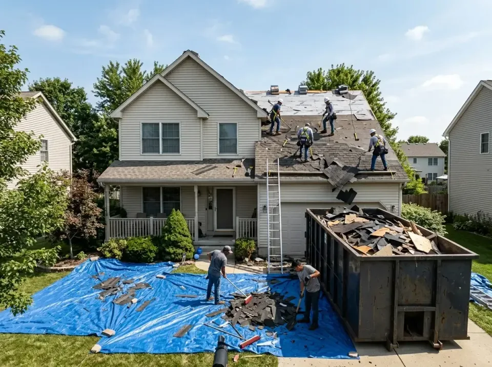 roof-replacement-debris-remova-004 — frequently asked questions, Cheapest Dumpster Rentals in Travis Ranch, TX